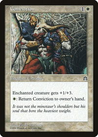 Conviction - Stronghold (STH) #null - Common Magic: The Gathering Trading Card