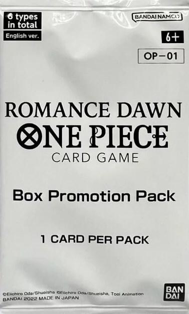 Box Promotion Pack - Romance Dawn One Piece trading card