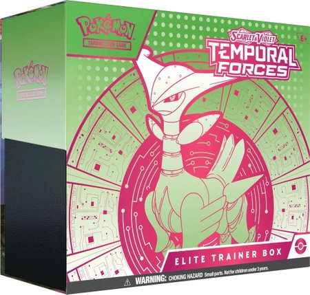 Temporal Forces Elite Trainer Box [Iron Leaves ex] - SV05: Temporal Forces Pokémon trading card