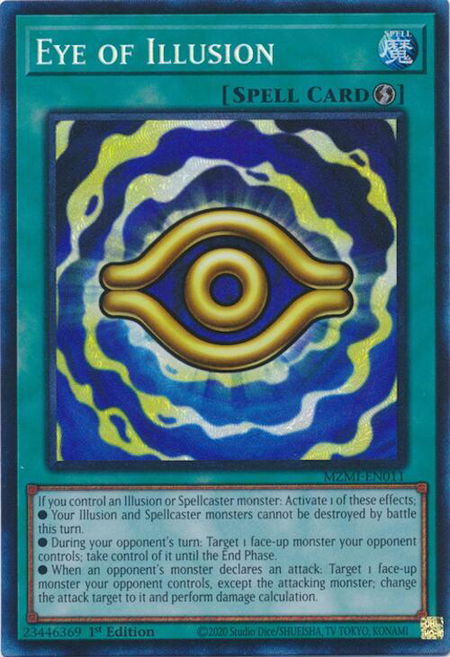 Eye of Illusion (CR) - Maze of Millennia YuGiOh trading card