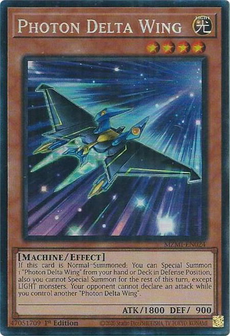 Photon Delta Wing (CR) - Maze of Millennia YuGiOh trading card