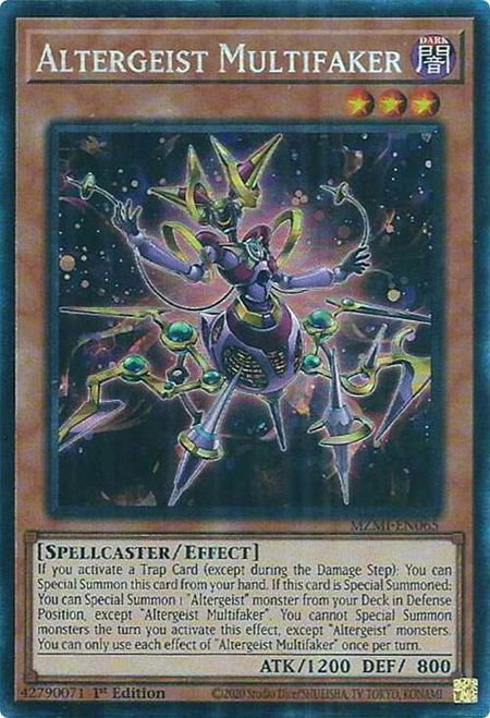 Altergeist Multifaker (CR) - Maze of Millennia YuGiOh trading card