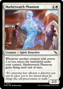 Marketwatch Phantom - Murders at Karlov Manor (MKM) #24 - Common Magic: The Gathering Trading Card