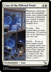 Case of the Pilfered Proof - Murders at Karlov Manor (MKM) #9 - Uncommon Magic: The Gathering Trading Card