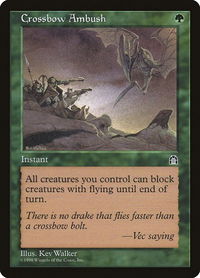 Crossbow Ambush - Stronghold (STH) #null - Common Magic: The Gathering Trading Card