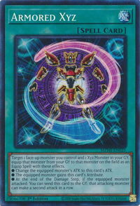 Armored Xyz (CR) - Maze of Millennia (MZMI) #MZMI-EN025 - Collector's Rare YuGiOh Trading Card