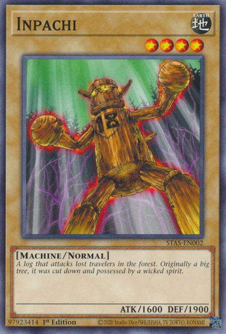 Inpachi - 2-Player Starter Set YuGiOh trading card