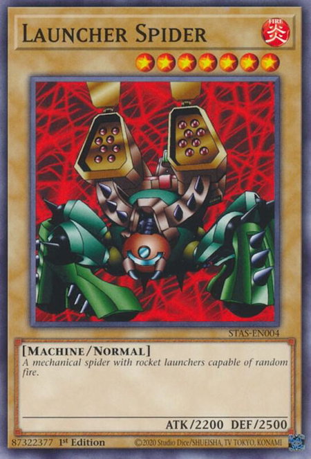 Launcher Spider - 2-Player Starter Set YuGiOh trading card