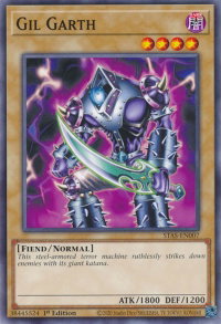 Gil Garth - 2-Player Starter Set (TPSS) #STAS-EN007 - Common / Short Print YuGiOh Trading Card