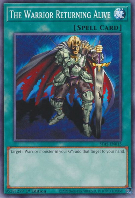 The Warrior Returning Alive - 2-Player Starter Set YuGiOh trading card