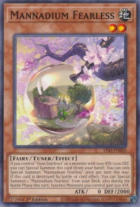 Mannadium Fearless (STAS-EN020) - 2-Player Starter Set (TPSS) #STAS-EN020 - Common / Short Print YuGiOh Trading Card