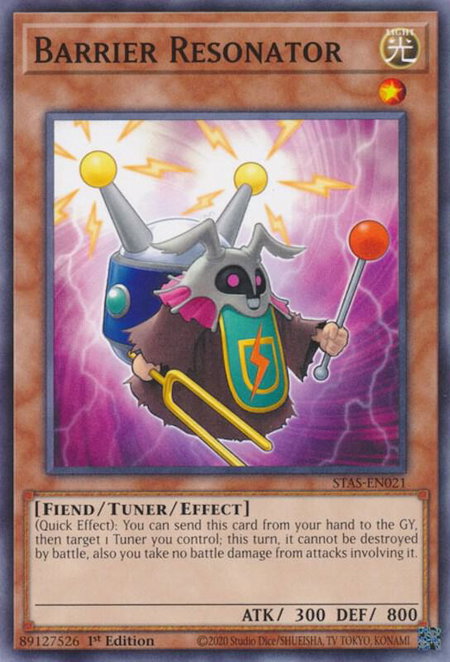 Barrier Resonator - 2-Player Starter Set YuGiOh trading card