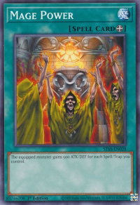 Mage Power - 2-Player Starter Set (TPSS) #STAS-EN028 - Common / Short Print YuGiOh Trading Card