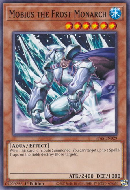 Mobius the Frost Monarch - 2-Player Starter Set YuGiOh trading card