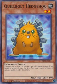 Quillbolt Hedgehog - 2-Player Starter Set (TPSS) #STAS-EN031 - Common / Short Print YuGiOh Trading Card