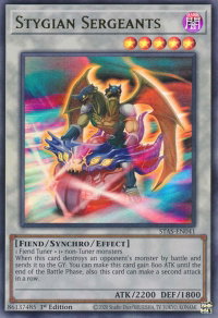 Stygian Sergeants - 2-Player Starter Set (TPSS) #STAS-EN041 - Ultra Rare YuGiOh Trading Card