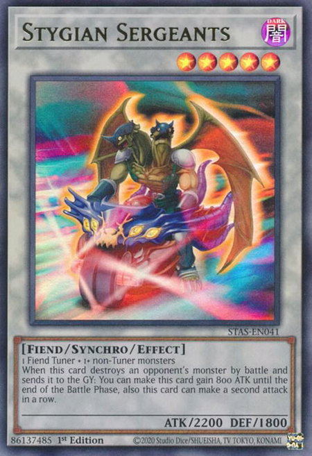 Stygian Sergeants - 2-Player Starter Set YuGiOh trading card