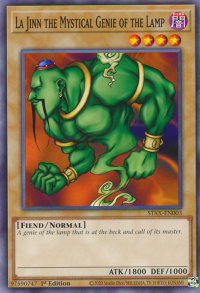 La Jinn the Mystical Genie of the Lamp - 2-Player Starter Set (TPSS) #STAX-EN003 - Common / Short Print YuGiOh Trading Card