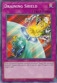 Draining Shield - 2-Player Starter Set (TPSS) #STAX-EN010 - Common / Short Print YuGiOh Trading Card