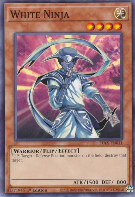 White Ninja - 2-Player Starter Set YuGiOh trading card