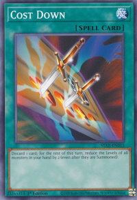 Cost Down - 2-Player Starter Set (TPSS) #STAX-EN013 - Common / Short Print YuGiOh Trading Card