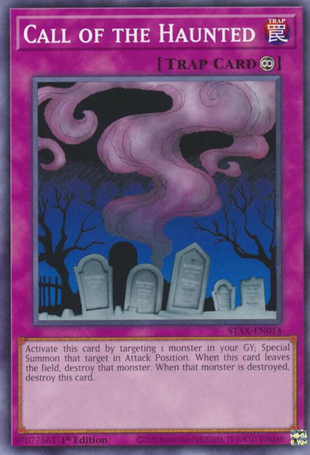 Call of the Haunted - 2-Player Starter Set YuGiOh trading card