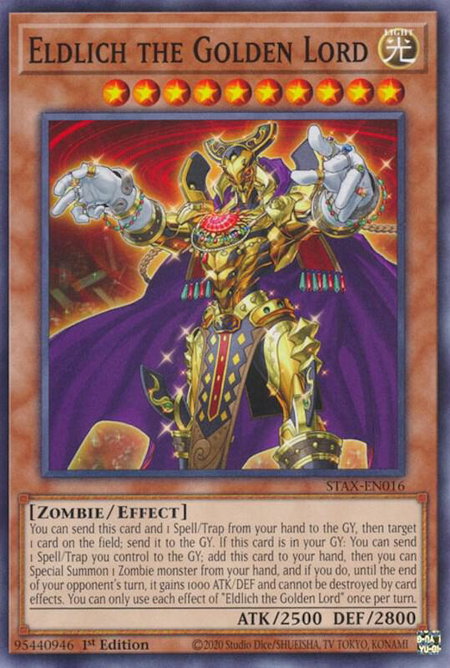 Eldlich the Golden Lord - 2-Player Starter Set YuGiOh trading card