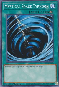 Mystical Space Typhoon - 2-Player Starter Set (TPSS) #STAX-EN024 - Common / Short Print YuGiOh Trading Card