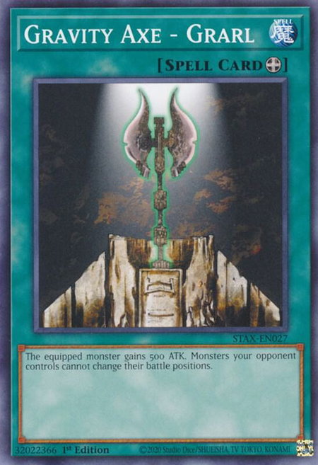 Gravity Axe - Grarl - 2-Player Starter Set YuGiOh trading card
