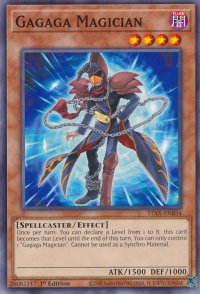 Gagaga Magician - 2-Player Starter Set (TPSS) #STAX-EN034 - Common / Short Print YuGiOh Trading Card