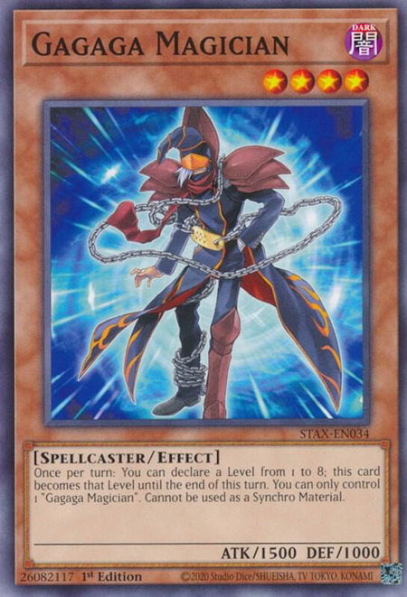Gagaga Magician - 2-Player Starter Set YuGiOh trading card