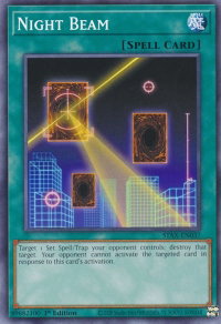 Night Beam - 2-Player Starter Set (TPSS) #STAX-EN037 - Common / Short Print YuGiOh Trading Card