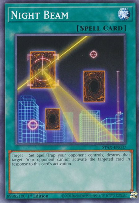 Night Beam - 2-Player Starter Set YuGiOh trading card