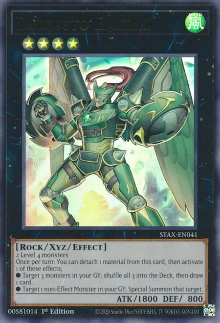 Daigusto Emeral - 2-Player Starter Set YuGiOh trading card