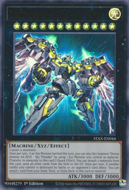 Divine Arsenal AA-ZEUS - Sky Thunder - 2-Player Starter Set YuGiOh trading card
