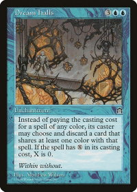 Dream Halls - Stronghold (STH) #null - Rare Magic: The Gathering Trading Card