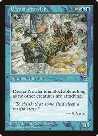Dream Prowler - Stronghold (STH) #null - Common Magic: The Gathering Trading Card
