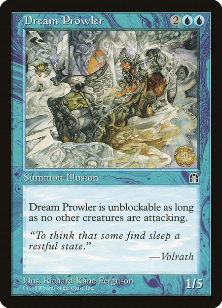Dream Prowler - Stronghold Magic: The Gathering trading card