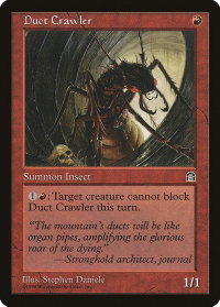 Duct Crawler - Stronghold (STH) #null - Common Magic: The Gathering Trading Card