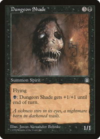 Dungeon Shade - Stronghold (STH) #null - Common Magic: The Gathering Trading Card