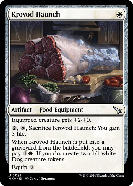 Krovod Haunch - Murders at Karlov Manor Magic: The Gathering trading card