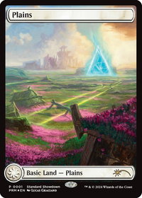 Plains (Lucas Graciano) - Standard Showdown Promos (SSP) #1 - Promo Magic: The Gathering Trading Card