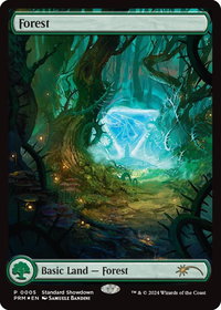 Forest (Samuele Bandini) - Standard Showdown Promos (SSP) #5 - Promo Magic: The Gathering Trading Card