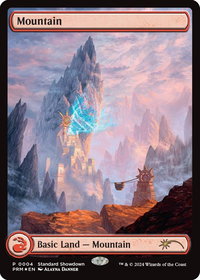 Mountain (Alayna Danner) (2024) - Standard Showdown Promos (SSP) #4 - Promo Magic: The Gathering Trading Card