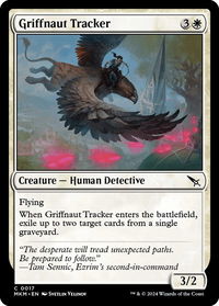 Griffnaut Tracker - Murders at Karlov Manor (MKM) #17 - Common Magic: The Gathering Trading Card
