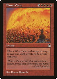 Flame Wave - Stronghold (STH) #81 - Uncommon Magic: The Gathering Trading Card