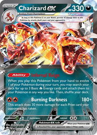 Charizard ex - 054/091 - SV: Paldean Fates (PAF) #054/091 - Double Rare Pokémon Trading Card