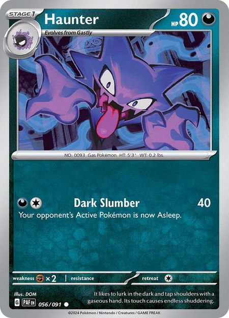 Haunter - SV: Paldean Fates Pokémon trading card