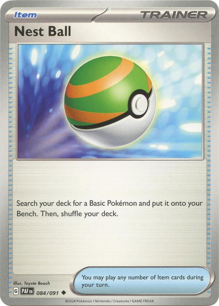 Nest Ball - SV: Paldean Fates Pokémon trading card