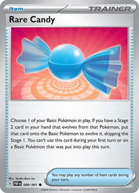 Rare Candy - SV: Paldean Fates (PAF) #089/091 - Common Pokémon Trading Card